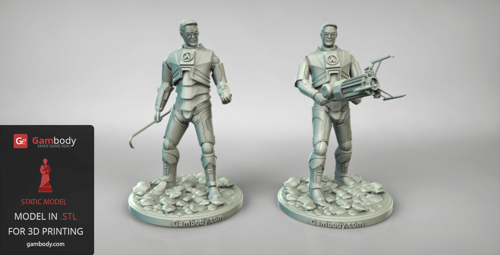 Buy Gordon Freeman 3D Printing Figurines | Static
