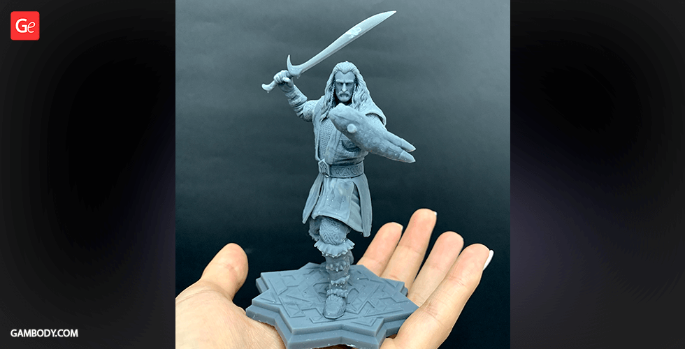 Buy Thorin Oakenshield 3D Printing Figurine | Assembly