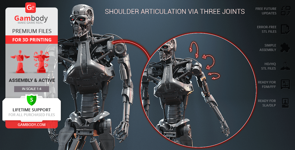 T 800 Terminator Full Body