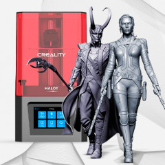 preview of Creality Resin 3D Printer + Loki + Black Widow