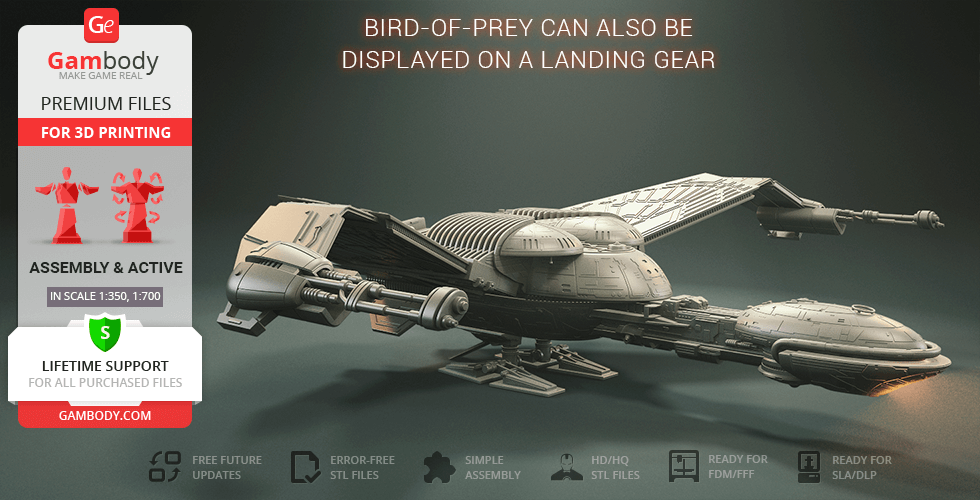 klingon bird of prey deck plans