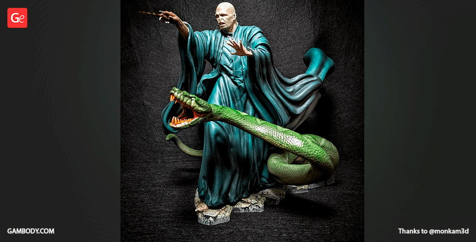 Fichier 3D Baguette de Voldemort - modèle d'impression 3D des