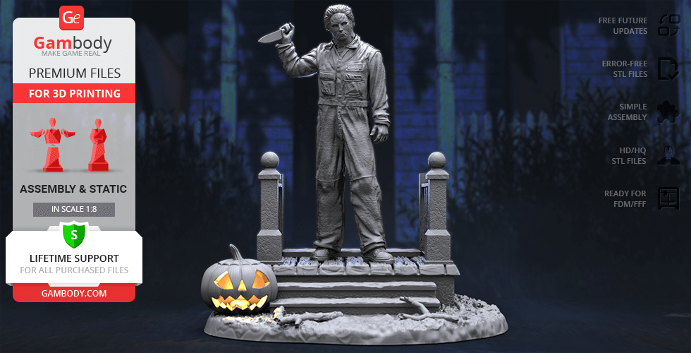 Anycubic Vyper 3D Printer: Get Free Leatherface, Michael Myers and Pyramid  Head STL Files