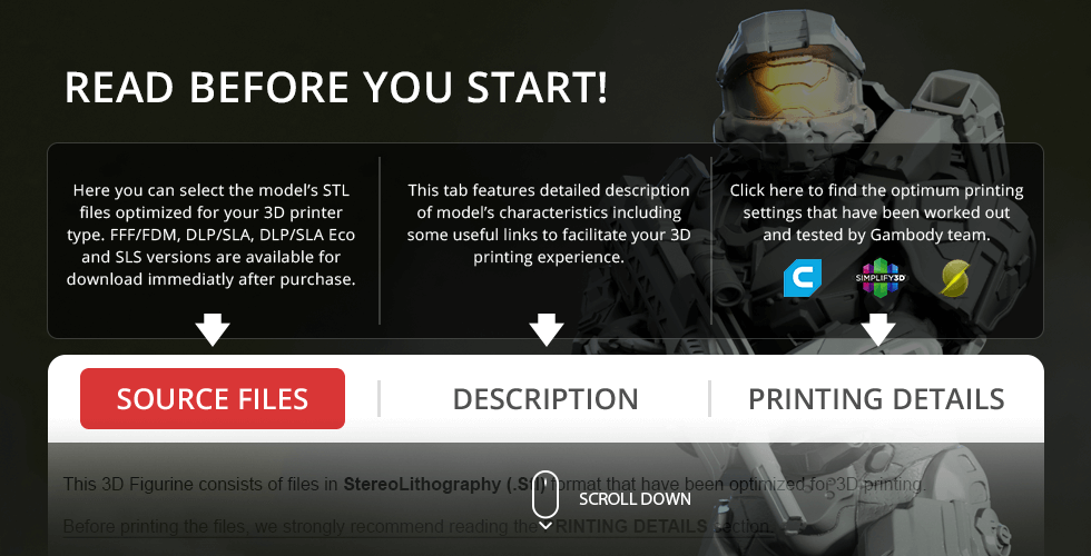 STL file halo combat evolved: master chief 😇・3D print design to