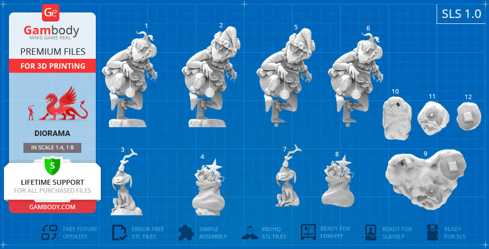 STL file Grinch truck 🚚・3D printer design to download・Cults