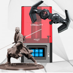 preview of Creality Resin 3D Printer + Dart Maul + TIE Bomber