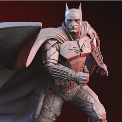 preview of The Batman 2022 3D Printing Figurine | Assembly