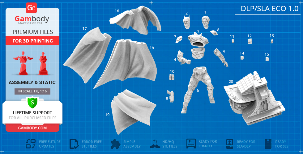 STL file Banayne Johnson 🗿・3D printing idea to download・Cults