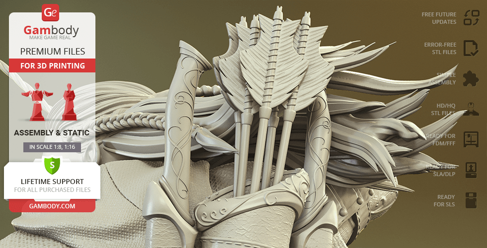 Legolas - STL files for 3D Printing