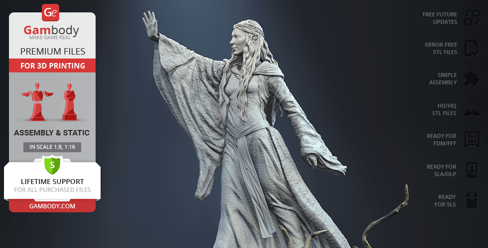 Galadriel - STL files for 3D Printing