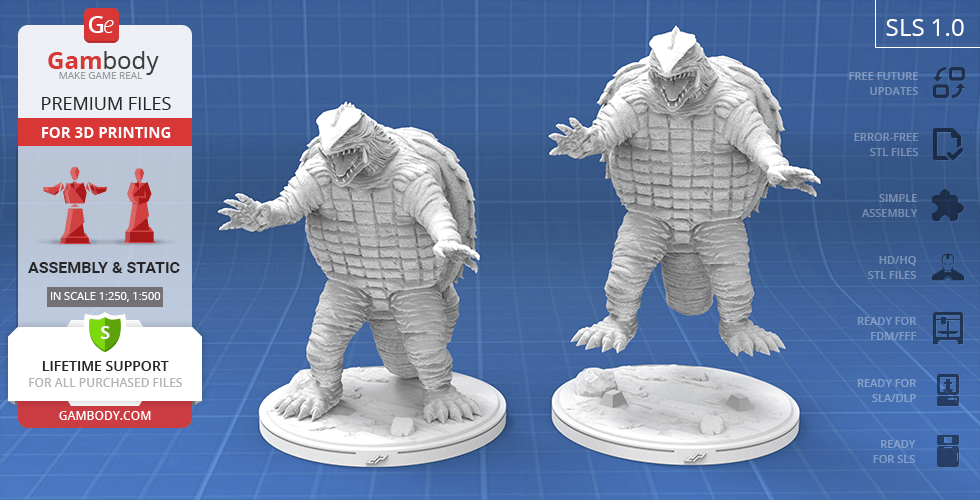 Mini Gamera by KN16, Download free STL model