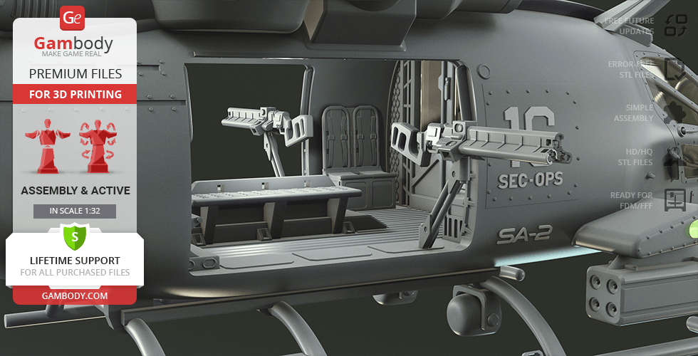 Anycubic Kobra Go 3D Printer + Jake Sully + Aerospatiale SA-2 Samson