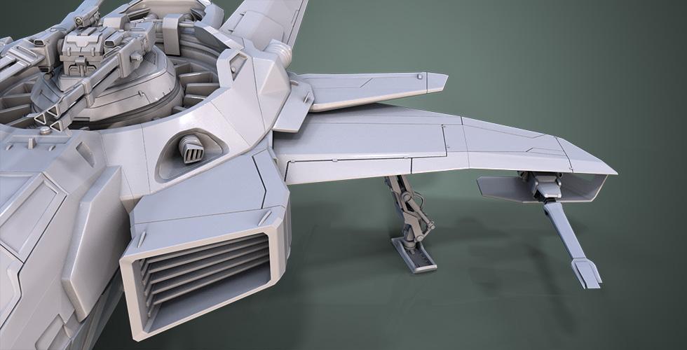 3MF file Star Citizen Sabre ⭐・3D printing model to download・Cults