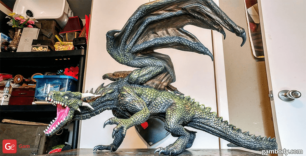 modèle 3D de Dragon adulte truqué - TurboSquid 1767258