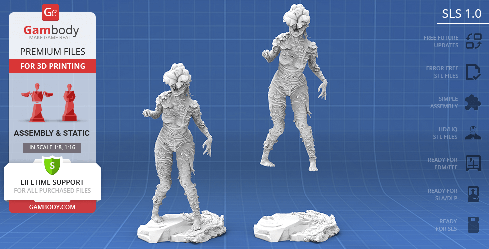 3D file The Last of Us - Clicker 🎨・Model to download and 3D print・Cults