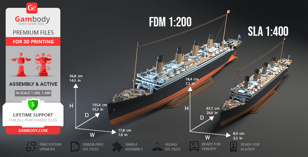 Model Building Kits Titanic, 3d Buildings Models Titanic