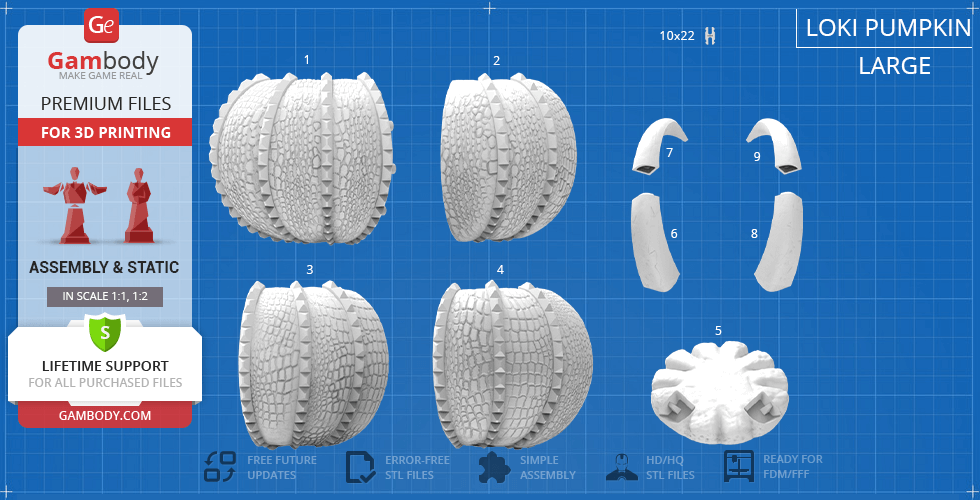 STL file Pumpkin Croc attachment・3D print model to download・Cults