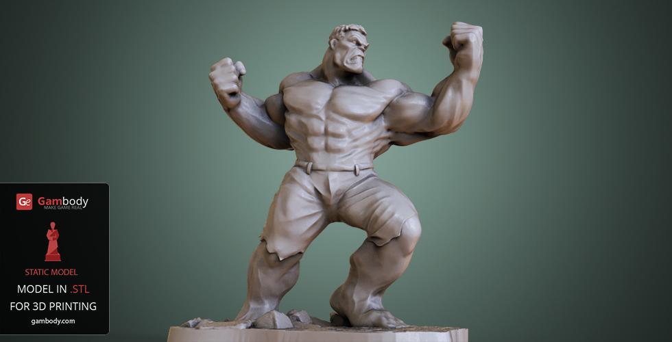 Buy Hulk 3D Printing Figurine | Static