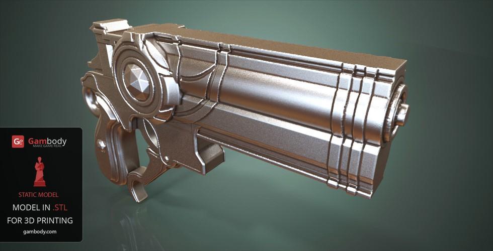 3D file Bayonetta 3 - Cereza's Guns - 3D Model 🎲・3D printable model to  download・Cults