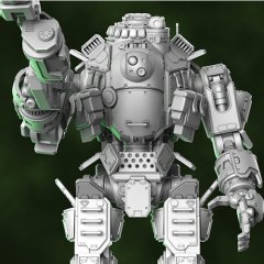 preview of Atlas Titanfall 3D Printing Model | Assembly + Action