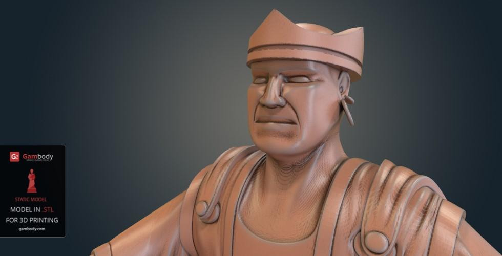 3D Printable Human Male Wizard 2 by FORG3D_MNL