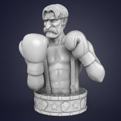 preview of Von Kaiser Bust 3D Printing Figurine | Static