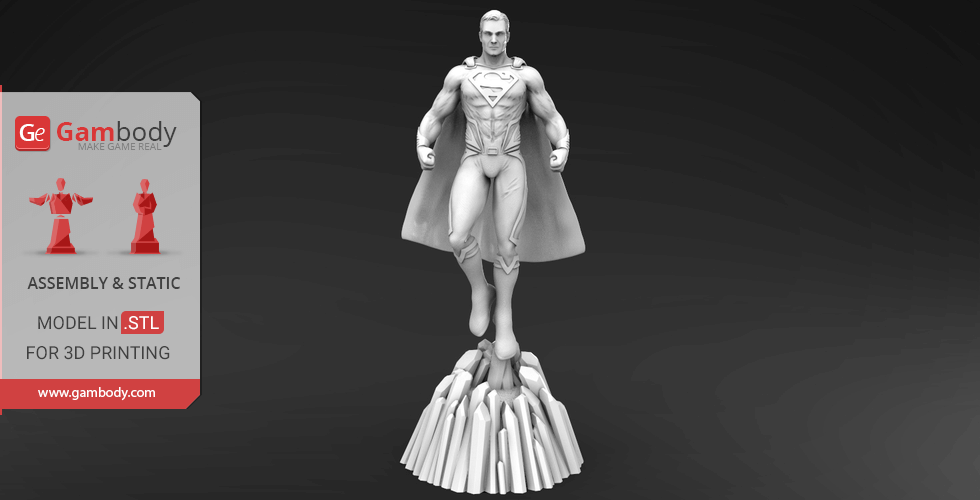 Superman 3d png