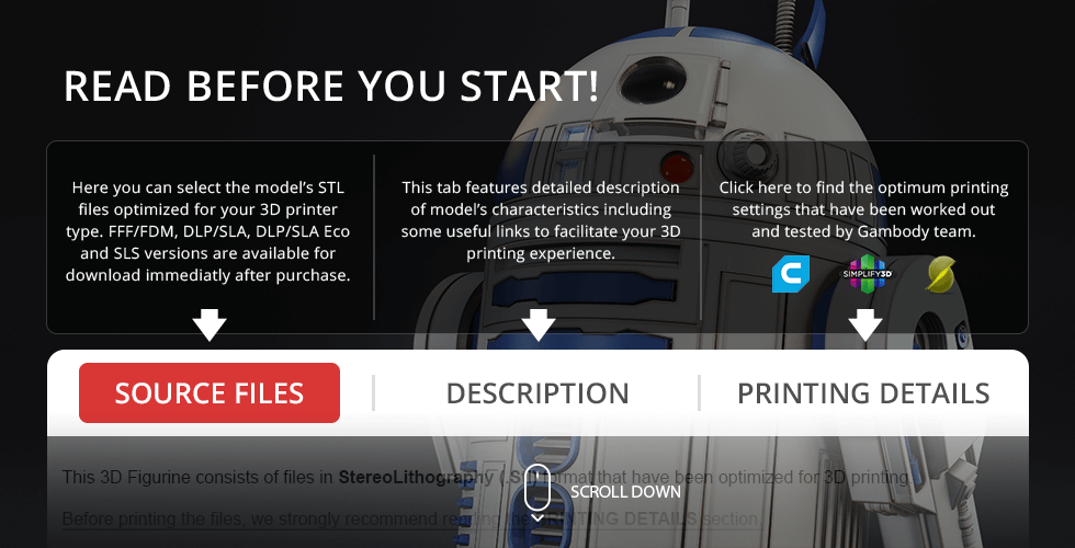 STL file R2D2 STAR WARS - ARMY PAINTER 1.0 & 2.0 SPEED PAINT