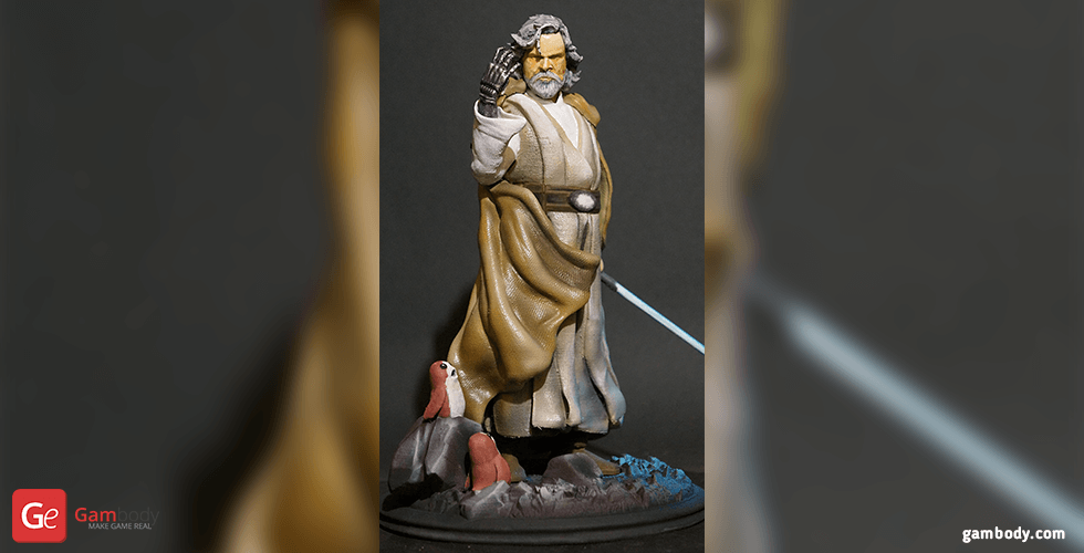 Buy Luke Skywalker 3D Printing Miniature | Assembly