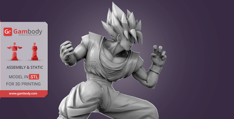 Download 3D Dragon Ball Z Goku Picture