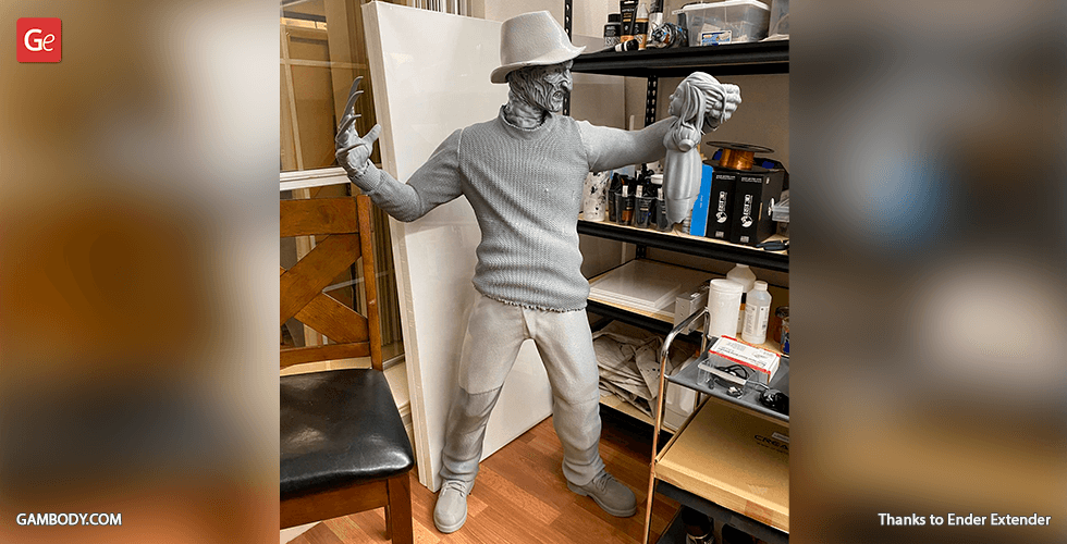 Buy Freddy Krueger 3D Printing Figurine | Assembly