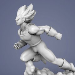 preview of Vegeta 3D Printing Figurine | Assembly