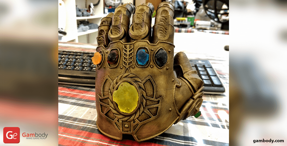 Buy Thanos Infinity Gauntlet 3D Printing Model | Assembly