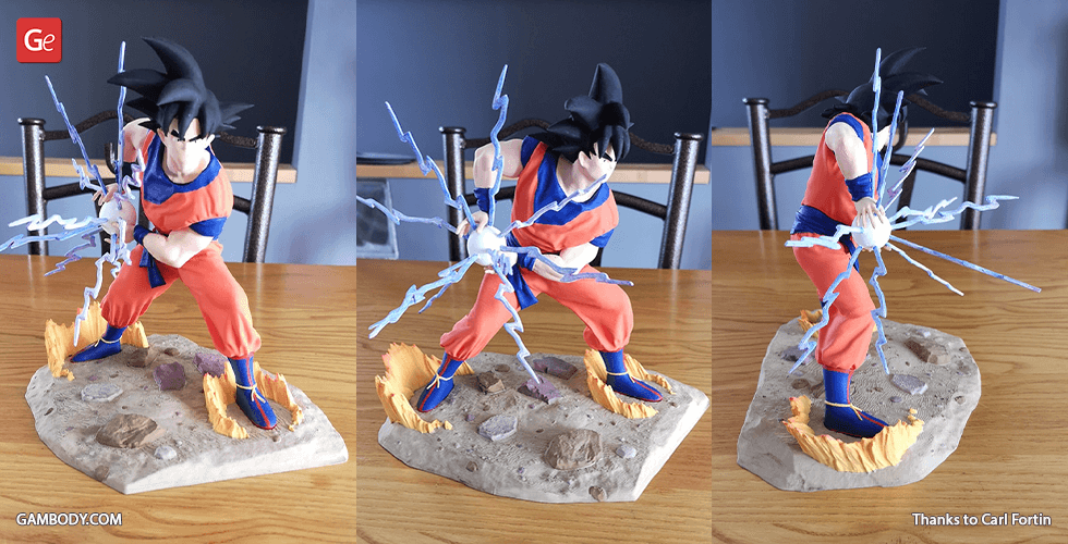 Action Figure Dragon Ball - Goku KA-ME-HA-ME-HA
