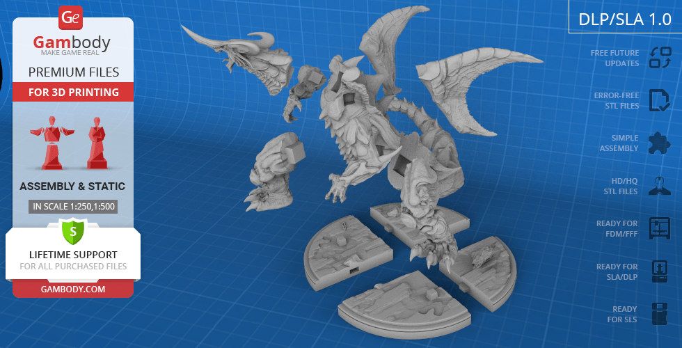 Kaiju Paradise Kaiju (3D printing model)