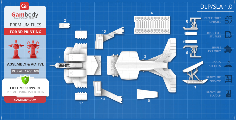 STL file Supplement Keychain 🗝️・3D printing model to download・Cults