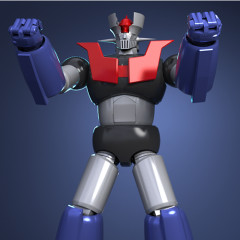 preview of Mazinger Z 3D Printing Model | Assembly + Action