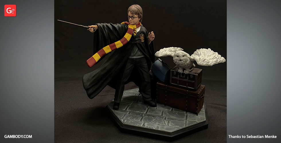 Free STL file Uno Harry Potter Box 📦・Model to download and 3D print・Cults