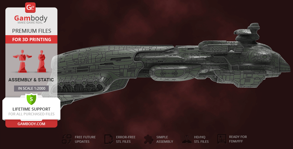 Megathron EVE Online STL Files For 3D Printing Gambody, 50% OFF