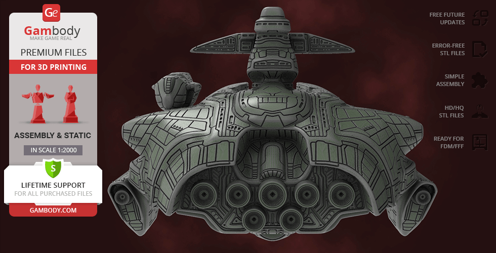 Megathron EVE Online STL Files For 3D Printing Gambody, 50% OFF