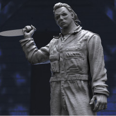 preview of Michael Myers 3D Printing Figurine | Assembly