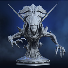 preview of Alien Queen Bust 3D Printing Figurine | Assembly