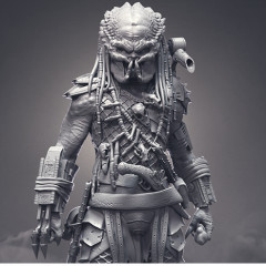 preview of Elder Predator 3D Printing Figurine | Assembly