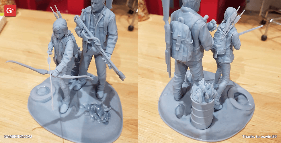 STL file The Last Of Us Part 2 Ellie tattoo 🎨・3D printing model