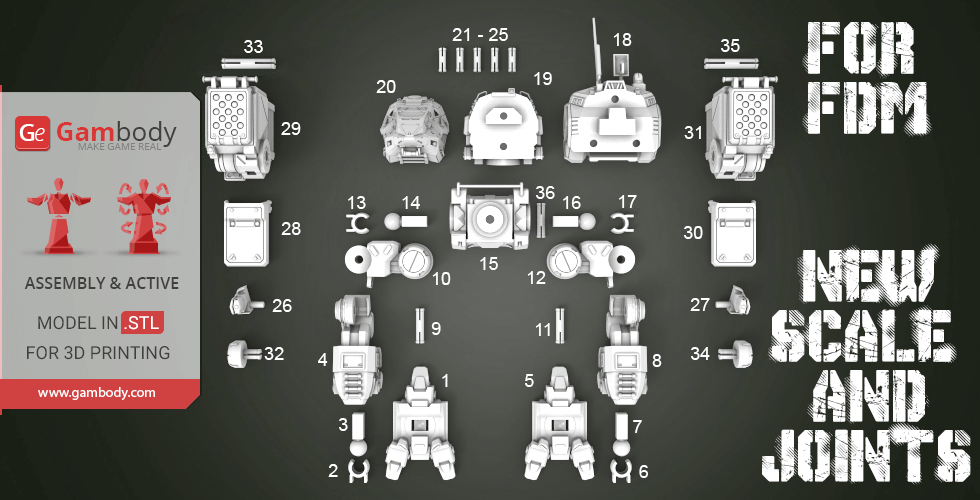 STL file scale vejsoldat construction marker・Design to download and 3D  print・Cults