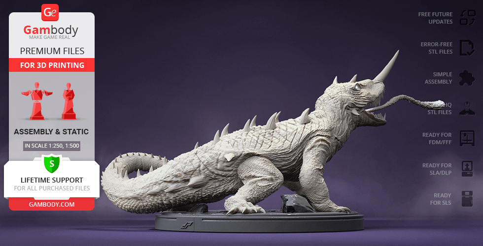 Kaiju Paradise Kaiju (3D printing model)