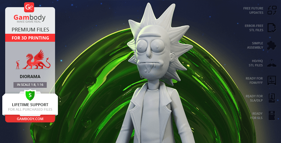 Computer Rick by p3dsp3ds