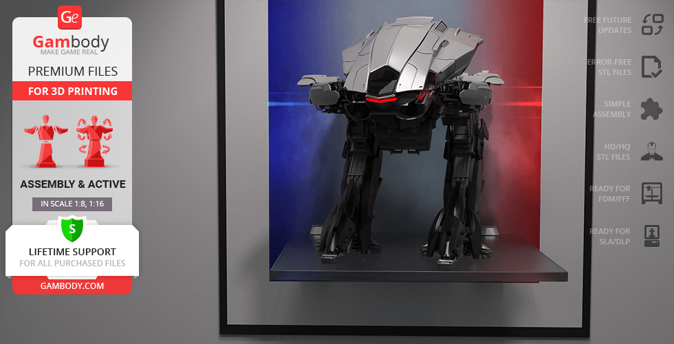 How Classic Paintings, 3D Printing Brought RoboCop to Life